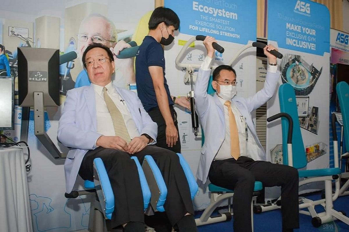 บริษัท ASG Wellness & Innovations ร่วมแสดงนวัตกรรมเครื่องออกกำลังกายอัจฉริยะ ในงานแสดงกิจกรรม T…