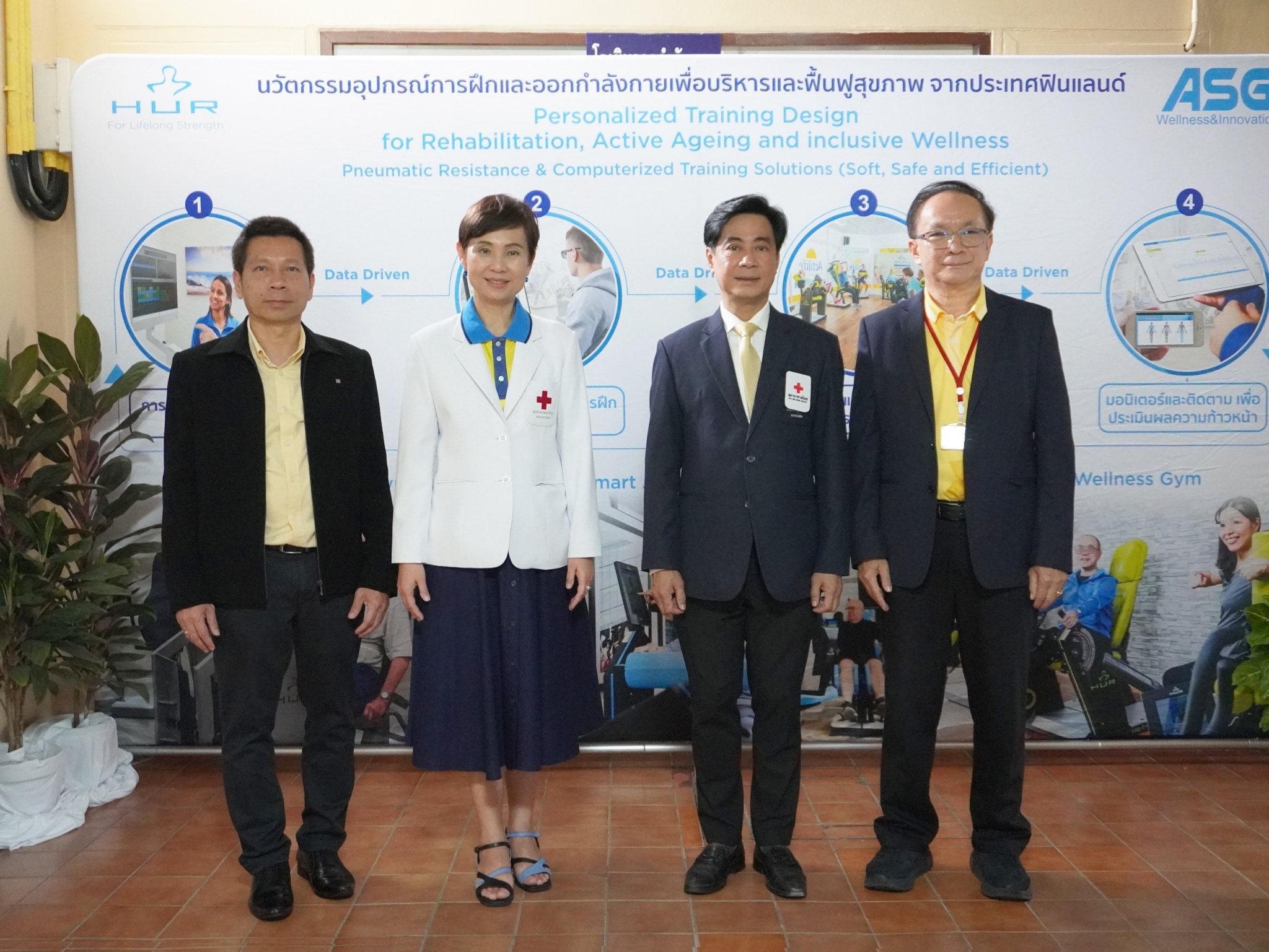 ศูนย์เวชศาสตร์ฟื้นฟู สภากาชาดไทย เปิดศูนย์ TRC Smart Innovative Medical Wellness Gym ศูนย์ฝึกออกกําลังกายเพื่อสุขภาพด้วยนวัตกรรมทางการแพทย์