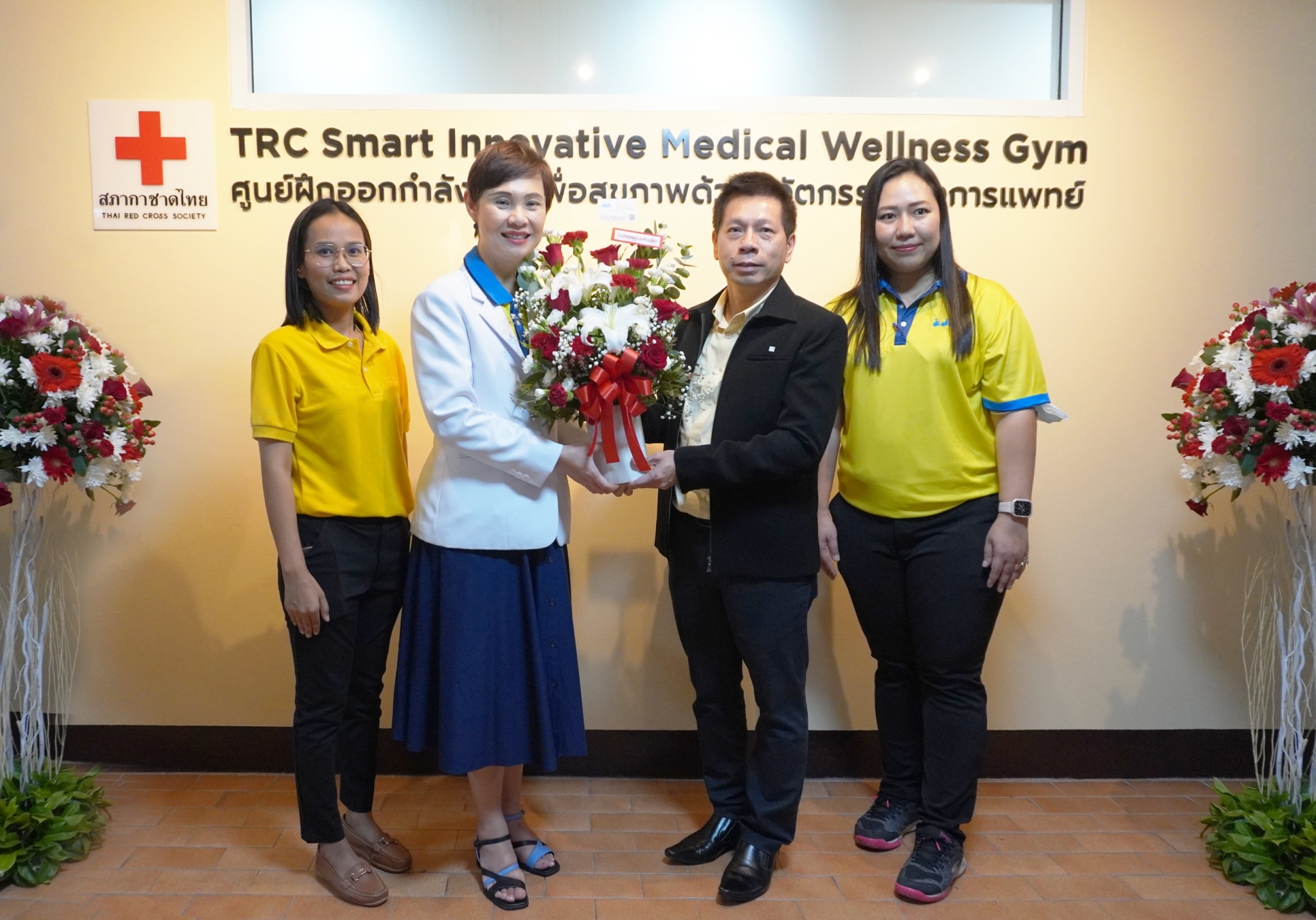 ศูนย์เวชศาสตร์ฟื้นฟู สภากาชาดไทย เปิดศูนย์ TRC Smart Innovative Medical Wellness Gym ศูนย์ฝึกออกกําลังกายเพื่อสุขภาพด้วยนวัตกรรมทางการแพทย์