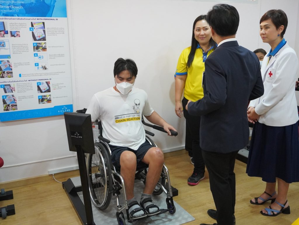 ศูนย์เวชศาสตร์ฟื้นฟู สภากาชาดไทย เปิดศูนย์ TRC Smart Innovative Medical Wellness Gym ศูนย์ฝึกออกกําลังกายเพื่อสุขภาพด้วยนวัตกรรมทางการแพทย์