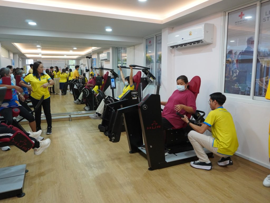 ศูนย์เวชศาสตร์ฟื้นฟู สภากาชาดไทย เปิดศูนย์ TRC Smart Innovative Medical Wellness Gym ศูนย์ฝึกออกกําลังกายเพื่อสุขภาพด้วยนวัตกรรมทางการแพทย์